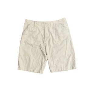 Timberland Stratham Issue Beige Cotton Outdoor Utility Shorts Mens Size 40